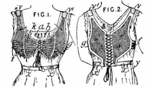 Brevet du Corset "Bien-Etre" ou l'arrivée du soutien gorge d'Herminie Cadolle